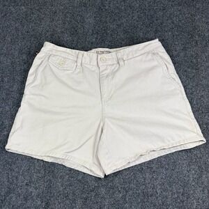 Lauren‎ Ralph Lauren Vintage Khaki Mom Shorts Women's Size 8 Canvas